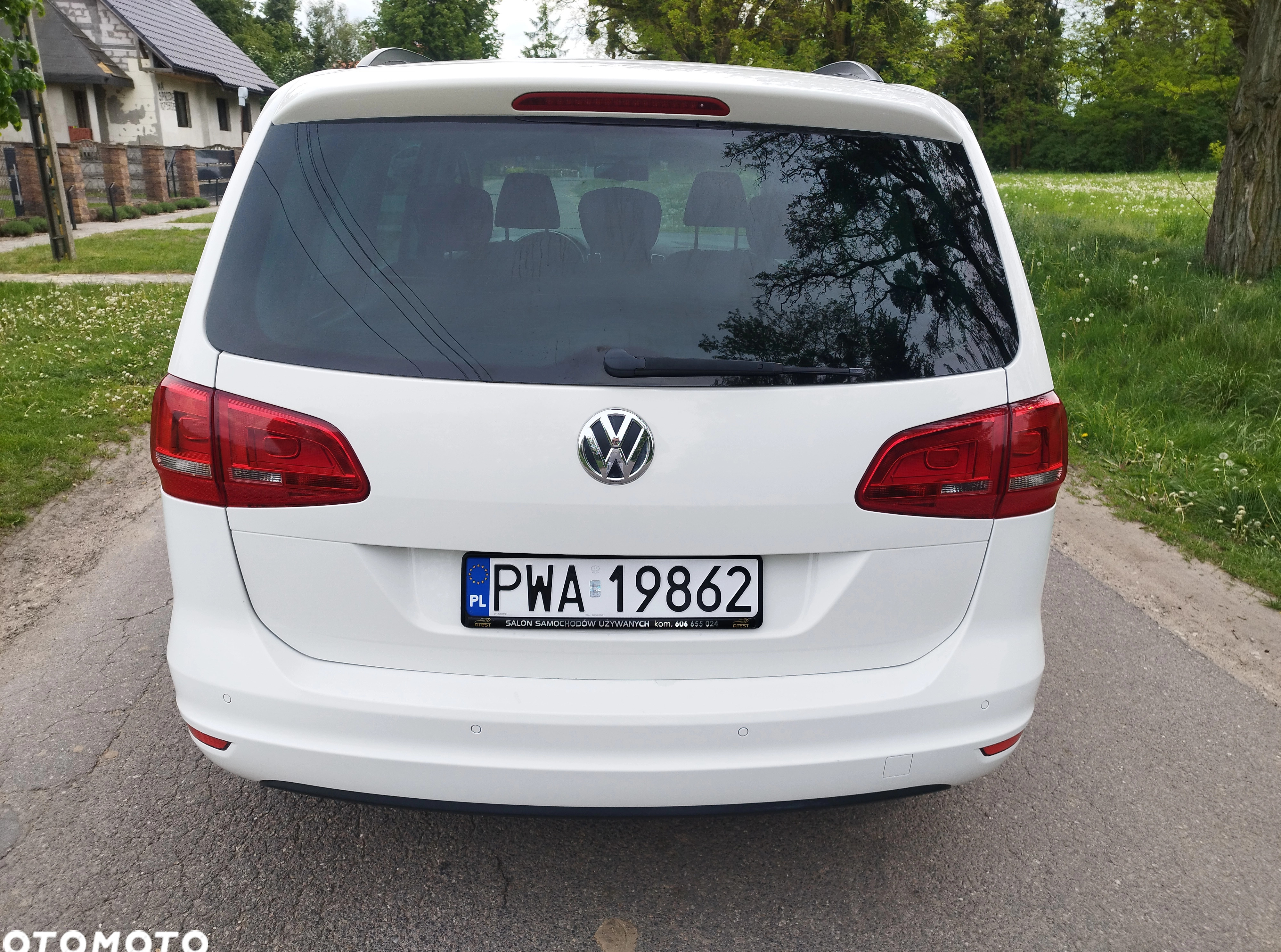 Volkswagen Sharan cena 38800 przebieg: 256444, rok produkcji 2012 z Skoki małe 301